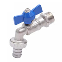 Canilla esferica 1/2" con volante manija