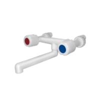 Mezcladora pared pico bajo movil