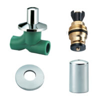 Llave de Paso C/ V.Bronce y C.Cromada ALTO CAUDAL Med Alto C. 25