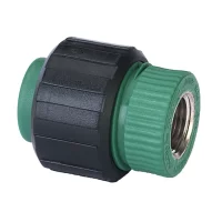 Union Doble Mixta FF - Rosca Hembra Plastica Med 20X1/2