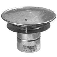 Sombrete chapa vent doble aro 3 "