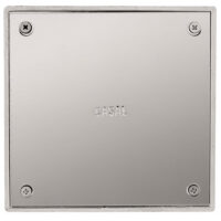 tapa acero Inox marco fundido 10 x 10 cm Casal